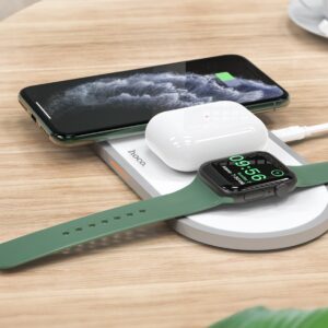 HOCO 3 in1 Wireless Charger for iPhone Apple Watch Airpods