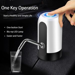 HiPiCok Water Bottle Pump USB Charging Automatic