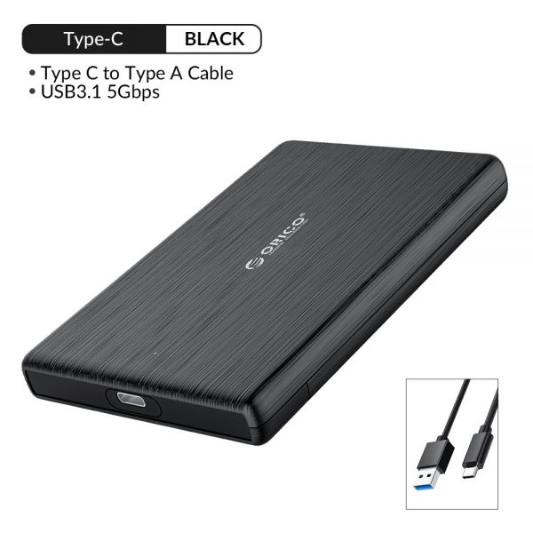 ORICO 2.5 Inch HDD Case SATA 3.0 to USB 3.0 5 Gbps 4TB HDD SSD Enclosure Support UASP