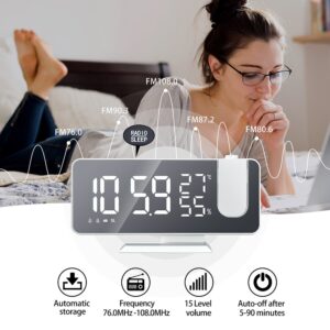 FM Radio LED Digital Smart Alarm Clock Watch