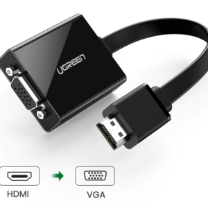HDMI to VGA Adapter with Audio Jack