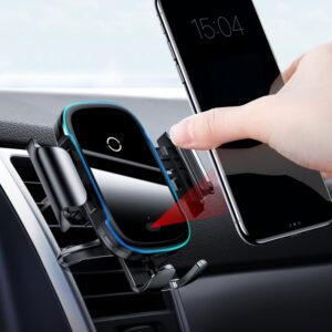 Wireless Car Charger with Suction Mount