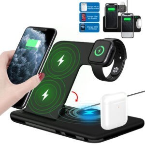 Foldable Fast Wireless Charger Stand