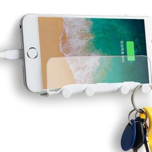 Wall Mounted Transparent Phone Holder
