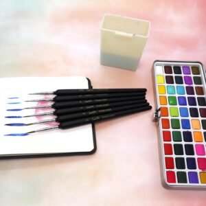 Portable Watercolor Paint Set