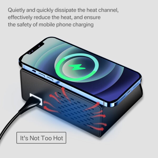Wireless Charge Charging Station and 8 USB Ports