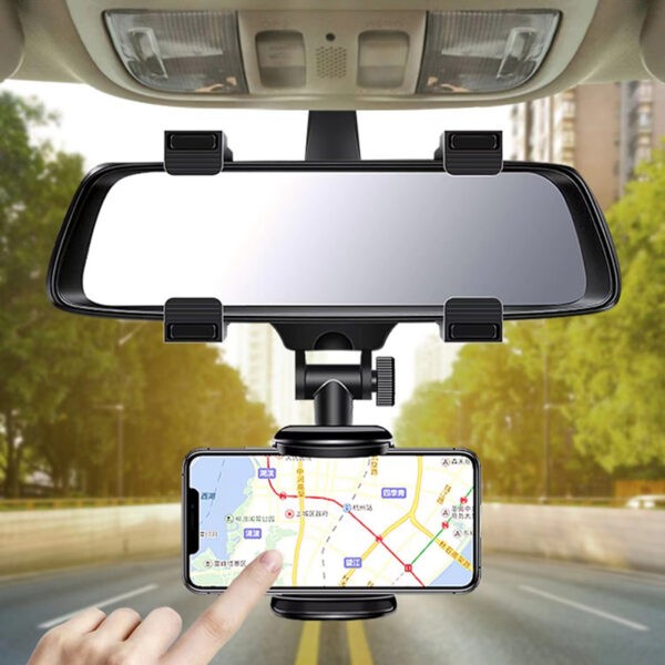 Olaf Rearview Mirror Phone GPS Holder in Car