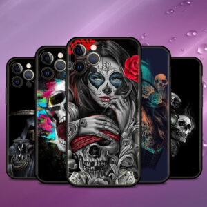 Mexican Skull Girl iPhone Case