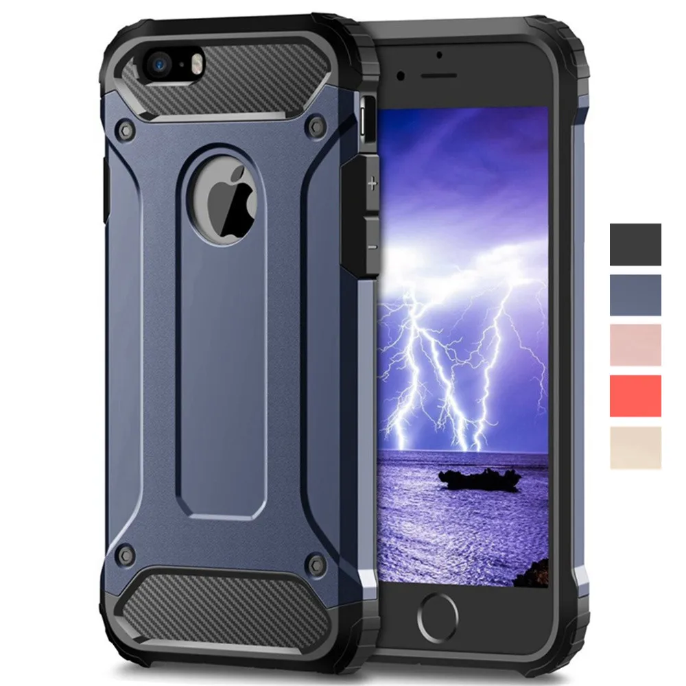 Rugged Layer Armor Cover Coque Funda iPhone Case