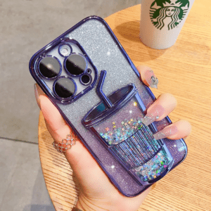 Glitter Quicksand Cup iPhone Case