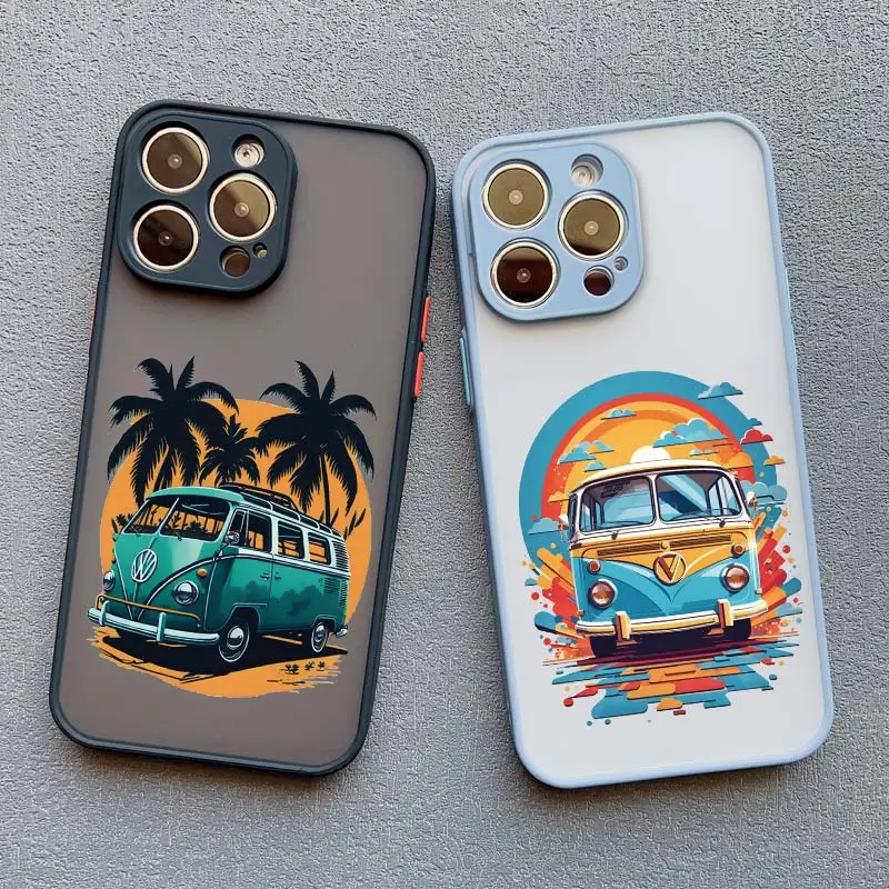 Travel Landscape Bus iPhone Case